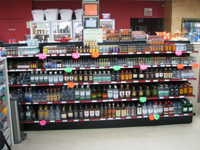 Great line of liquors at our Bedford MA liquor store